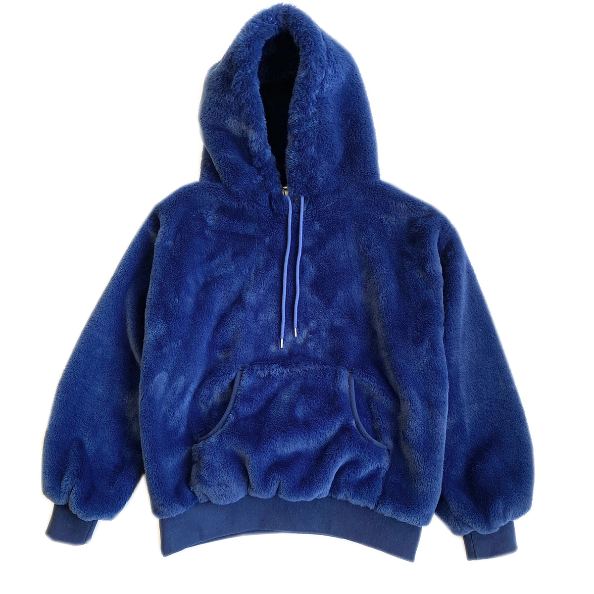 Fluffy 2025 blue hoodie