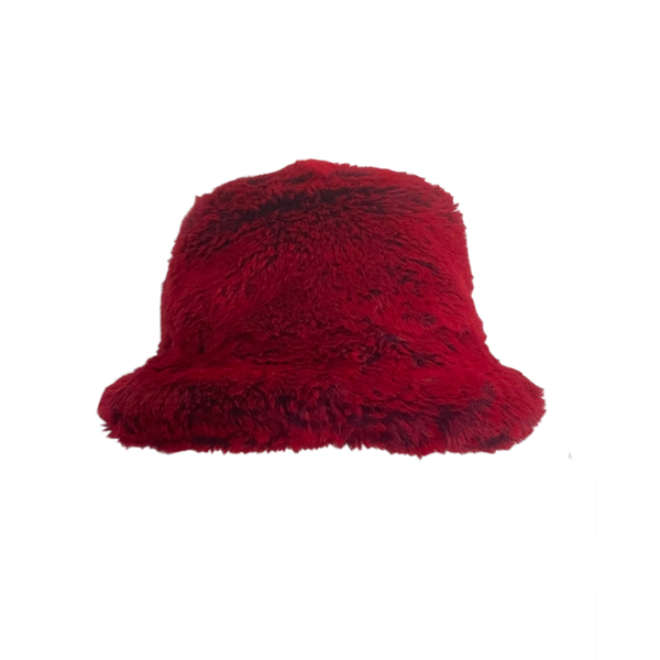 WOMEN\'S UNBRANDED RABBIT/FOX FUR BUCKET HAT Winter Warm Faux Fur Bucket Hat for Women Rabbit Fur Thick  main image 3