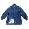 100% Recycled Shearling Shacket - French Blue - House of Fluff