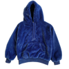 100% Recycled Teddy Hoodie - Marine Blue - House of Fluff